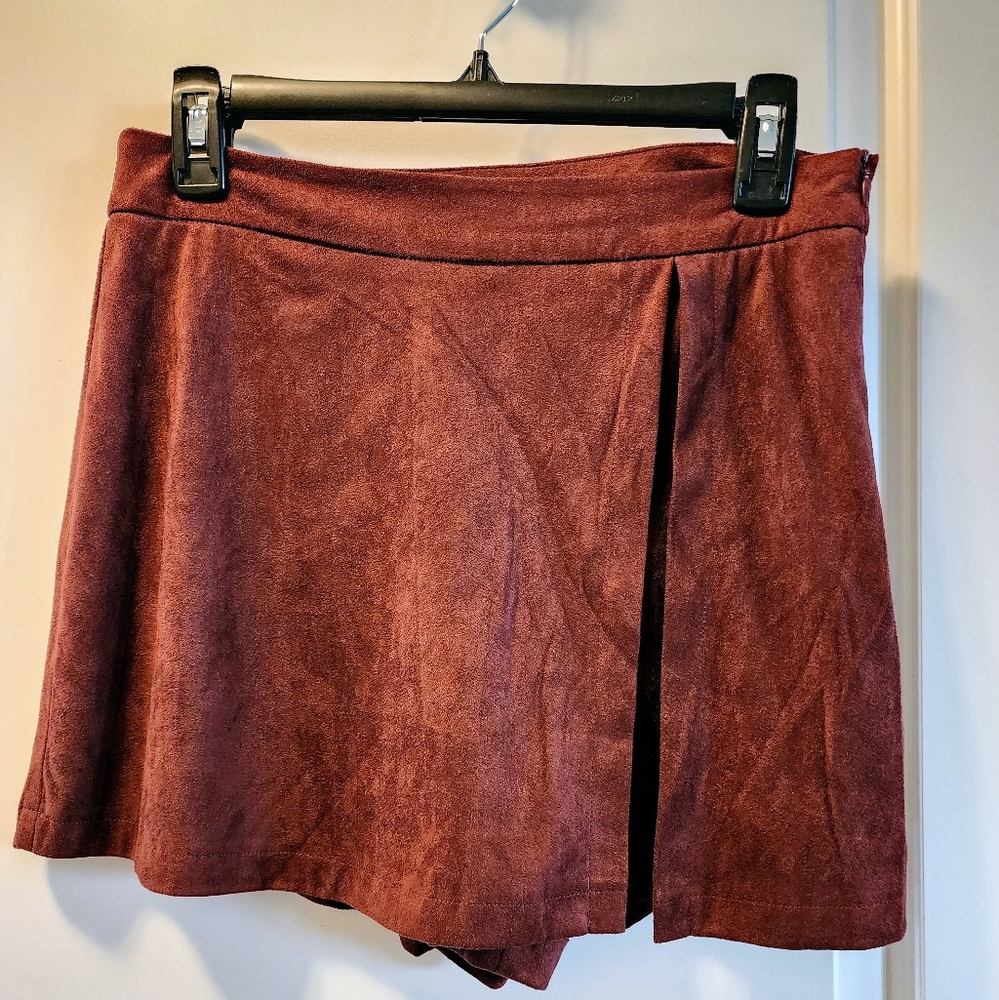 Altar'd State Faux Suede Skorts